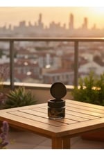 Kapaklı Cam Kavanoz Küllük – Koku Önleyici Şık Tasarım