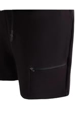 Kappa 331F7Mw005 W Authentic Tier1 Lazard Regular Fit Düz Siyah Kadın Şort XS