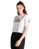 Kappa 331L23W Logo Teoin Siyah Kadın T-Shirt