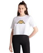 Kappa 331L23W Logo Teoin Siyah Kadın T-Shirt