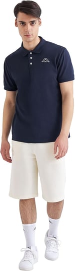 KAPPA 361D3EW Logo Maltax 2 Mss TK Erkek Polo Tişört, Blue Navy, M