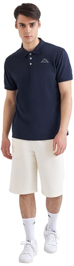 KAPPA 361D3EW Logo Maltax 2 Mss TK Erkek Polo Tişört, Blue Navy, M