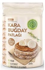 Karabuğday Patlağı Sade 1 Paket Glutensiz Vegan Sade 100 Gram