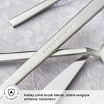 Karaca 316 Premium Halley Platin 12 Kişilik 84 Parça Çatal Kaşık Bıçak Takımı