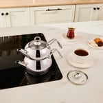 Karaca 3D İndüksiyon Tabanlı Midi Çaydanlık Takımı 0,7L & 1,1L & 1,9L