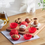 Karaca 6'lı Silikon Muffin Kalıbı