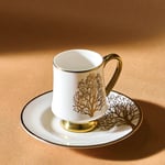 Karaca Afra Hayat Ağacı 6 Kişilik Kahve Fincan Takımı 90 ml