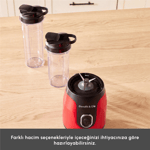 Karaca Blendfit Go Personal Kişisel Smoothie Blender Çift Hazne Rosegold 600ml & 400ml