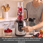 Karaca Blendy Personal Kişisel Kulplu Smoothie Blender Çift Hazneli