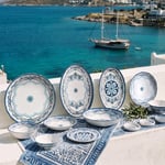 Karaca Blue Harmony Melamin Çerezlik 8 cm