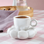 Karaca Bubble Lüsterli 2 Kişilik Kahve Fincanı 90 ml