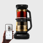 Karaca Çaysever Robotea Pro Connect 4 in 1 Konuşan Cam Çay Makinesi Rosegold