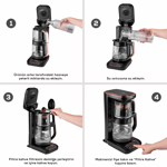 Karaca Çaysever Robotea Pro Quartz 4 in 1 Konuşan Çay Makinesi