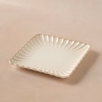 Karaca Daisy Kare Pasta Tabağı 20,5 cm