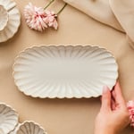 Karaca Daisy Kayık Tabak 23 cm
