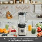 Karaca Dijital Ekran Inox Smoothie Blender Silver