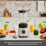 Karaca Dijital Ekran Inox Smoothie Blender Silver