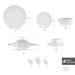 Karaca Earth Collection Clay 29 Parça 6 Kişilik Kahvaltı Takımı