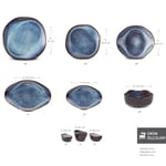 Karaca Earth Collection Cosmic 38 Parça 8 Kişilik Yemek Takımı