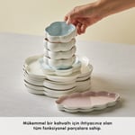 Karaca Earth Collection Pinky Cloud 29 Parça 6 Kişilik Kahvaltı Takımı