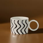 Karaca Erica Dalgalı Mug 370 ml