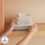 Karaca Forever Bone Trend Emboss 32 Parça 6 Kişilik Kahvaltı Takımı