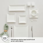 Karaca Forever Bone Trend Emboss 32 Parça 6 Kişilik Kahvaltı Takımı