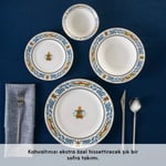 Karaca Forever Bone Vase 24 Parça 6 Kişilik Yemek Takımı