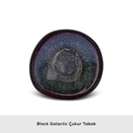 Karaca Galactic Siyah Çukur Tabak 21x20,5x5,5 cm