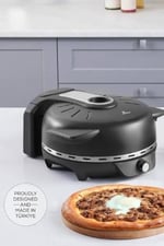 Karaca Gastro 10 In1 Pizza Mk. Biodiamond Matte Black New Pizza Makinesi