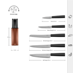 Karaca Grammy Inox 6 Parça Bıçak Seti