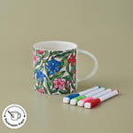 Karaca Harper Flower Diy Mug 350 ml