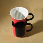 Karaca Hatır Drıpper Kupa Seti 350 Ml Kırmızı
