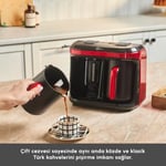 Karaca Hatır Hüp Düet Aroma Türk Kahve Makinesi Imperial Red