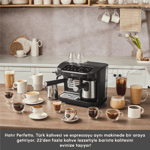 Karaca Hatır Perfetto Espresso ve 5 Fincan Kapasiteli Türk Kahvesi Makinesi