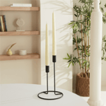 Karaca Home 2'li Şamdan Mum Altın 24 cm