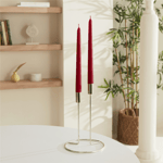 Karaca Home 2'li Şamdan Mum Altın 24 cm