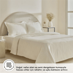 Karaca Home Alvin Nevresim Takımı Beyaz