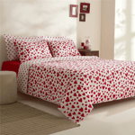 Karaca Home Amour Bliss Kalp Desenli %100 Pamuk Nevresim Takımı