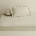 Karaca Home Basic %100 Pamuk Çift Kişilik Düz Çarşaf Adaçayı