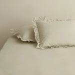 Karaca Home Basic 2'li Fırfırlı Yastık Kılıfı Adaçayı
