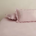 Karaca Home Basic 2'li Fırfırlı Yastık Kılıfı Adaçayı
