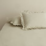 Karaca Home Basic 2'li Fırfırlı Yastık Kılıfı Adaçayı
