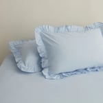 Karaca Home Basic 2'li Fırfırlı Yastık Kılıfı Adaçayı