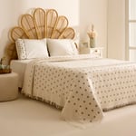 Karaca Home Carezza Brodeli Muslin Çift Kişilik Pike Takımı Yeşil