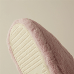 Karaca Home Cosy Peluş Kadın Ev Terliği Numara Pembe/Beyaz