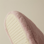Karaca Home Cosy Peluş Kadın Ev Terliği Numara Pembe/Beyaz
