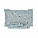 Karaca Home Daisy %100 Pamuk Tek Kişilik Nevresim Takımı Mint