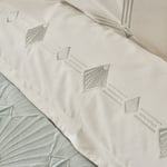Karaca Home Diamond Çift Kişilik 7 Parça Düet Set Mavi