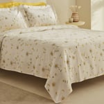 Karaca Home Emma %100 Pamuk Tek Kişilik Pike Takımı Sarı